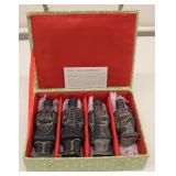 Set of Chinese Terra Cotta warriors figurines