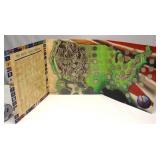 US Mint 50 State Quarters Collection Map