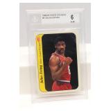 1986 Fleer Julius Erving #5 Basketball Card
