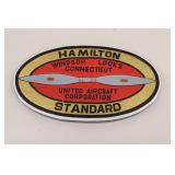 Hamilton Standard Propeller Wood Sign
