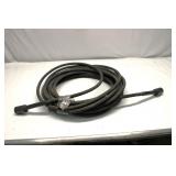 high-pressure washer hose.