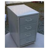 Steel Table Top Storage 11"W 16"D 19"T