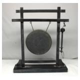 Chinese Metal Gong 20"W 5"D 24"T