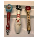 Vintage Bar Taps set of 3