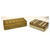 Italian Wood Trinket Boxes
