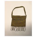 1920s French steel-cut Purse with a flap closure