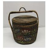 Antique Chinese Betrothal or Wwedding basket