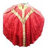 Vintage Catholic Priest Chasuble Vestment