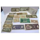 Foreign Paper Currency Lot