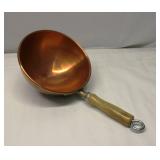 Copper whipping bowl