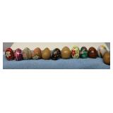Vintage Hand Painted Eggs Lot