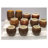 Trader Vics Ceramic Coconut Mugs