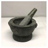 Large Granite Mortar and Pestle