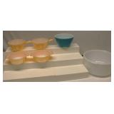 Pyrex & Fire King Dishes Lot