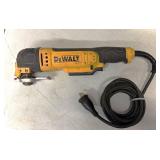 DEWALT DWE315 corded oscillating multi-tool.