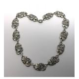 Vintage Dane Craft Silver Necklace