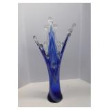 MCM Artglass Vase 15" Tall