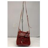 Leather Hand Crafted Saddle Hand Bag