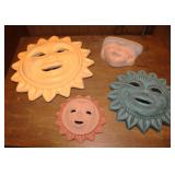 Ceramic Garden Art Lot