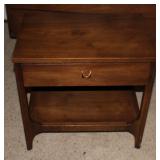 Broyhill Brasilia MCM walnut Nightstand