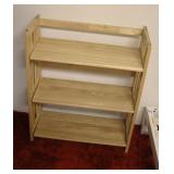 Folding Shelf 28"W 11"D 34"T