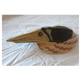 Wounaan hand-woven bird mask