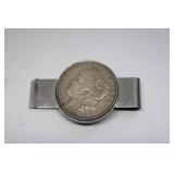 1921 Morgan Silver Dollar Coin Money Clip