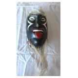 Mexican folk art Mayo dance mask
