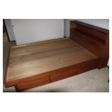 Queen Platform 6 Drawer Bed Frame