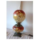 double-globe electric lamp  "Gone with the Wind"