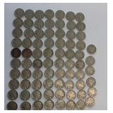 Buffalo Nickles set of 76 Coins