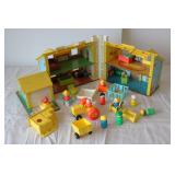 1969 Fisher-Price Little People Play Family House