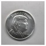 999 Silver Donald J Trump 45th Coin