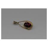 14K Spinel Pendant