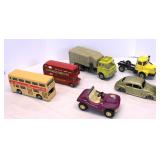 Vintage Die Cast Busses & Trucks Lot
