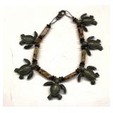 Sea Turtel Bead Bracelet