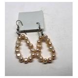 Freshwater Biwa Pearl Earrings