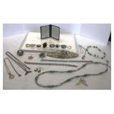 Sterling Silver Estate Jewelry Lot