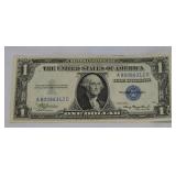 1935 A Silver Certificate Dollar Bill