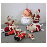 Vintage Santa Lot
