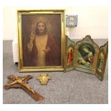 Vintage Religious Items Lot