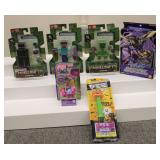 Minecraft Digimon & Other Figures Factory Sealed