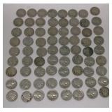 Buffalo Nickles 72 Coins Lot