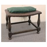 Antique Foot Rest 16'W 12'D 12'T
