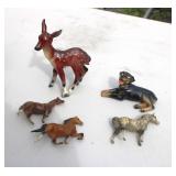 Vintage Animal Figurines Lot