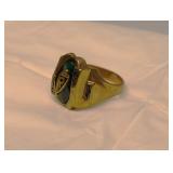 10K Gold 1977 Class Ring