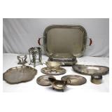 Vintage Silver Plate Kitchenware Lot