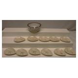 Heath & California Pottery Ashtrays Lot