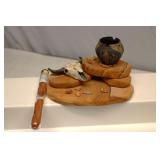 Southwest-style decorative incense burner