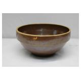 Antique Stoneware Mixing Bowl 11.5"